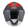 Kask Motocyklowy NZI Ringway 2 Duo Antera Antracite Red Matt